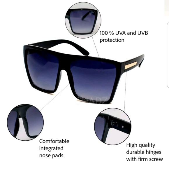 Large Square Sunglasses - Picture 5 of 5